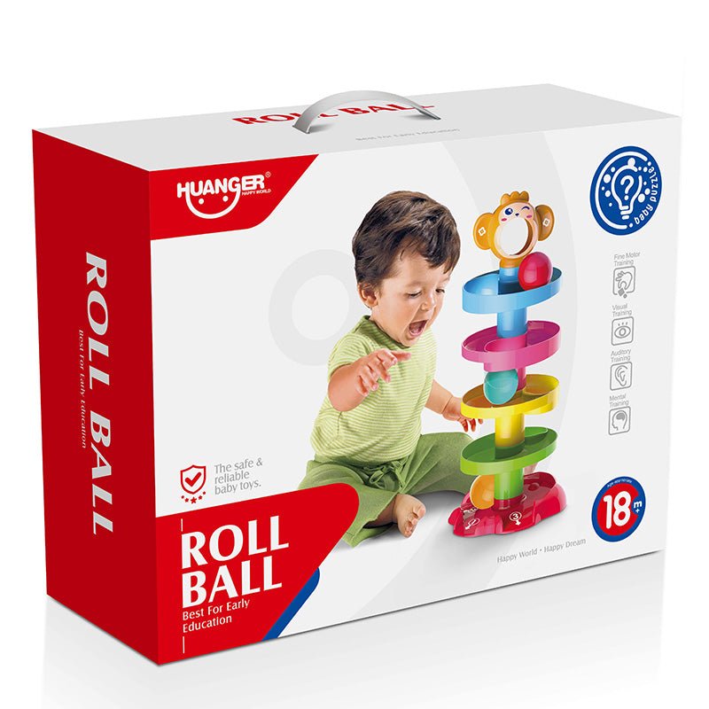 Torre Tobogán lanza pelotas para bebés juguete didáctico Juguete para Bebé